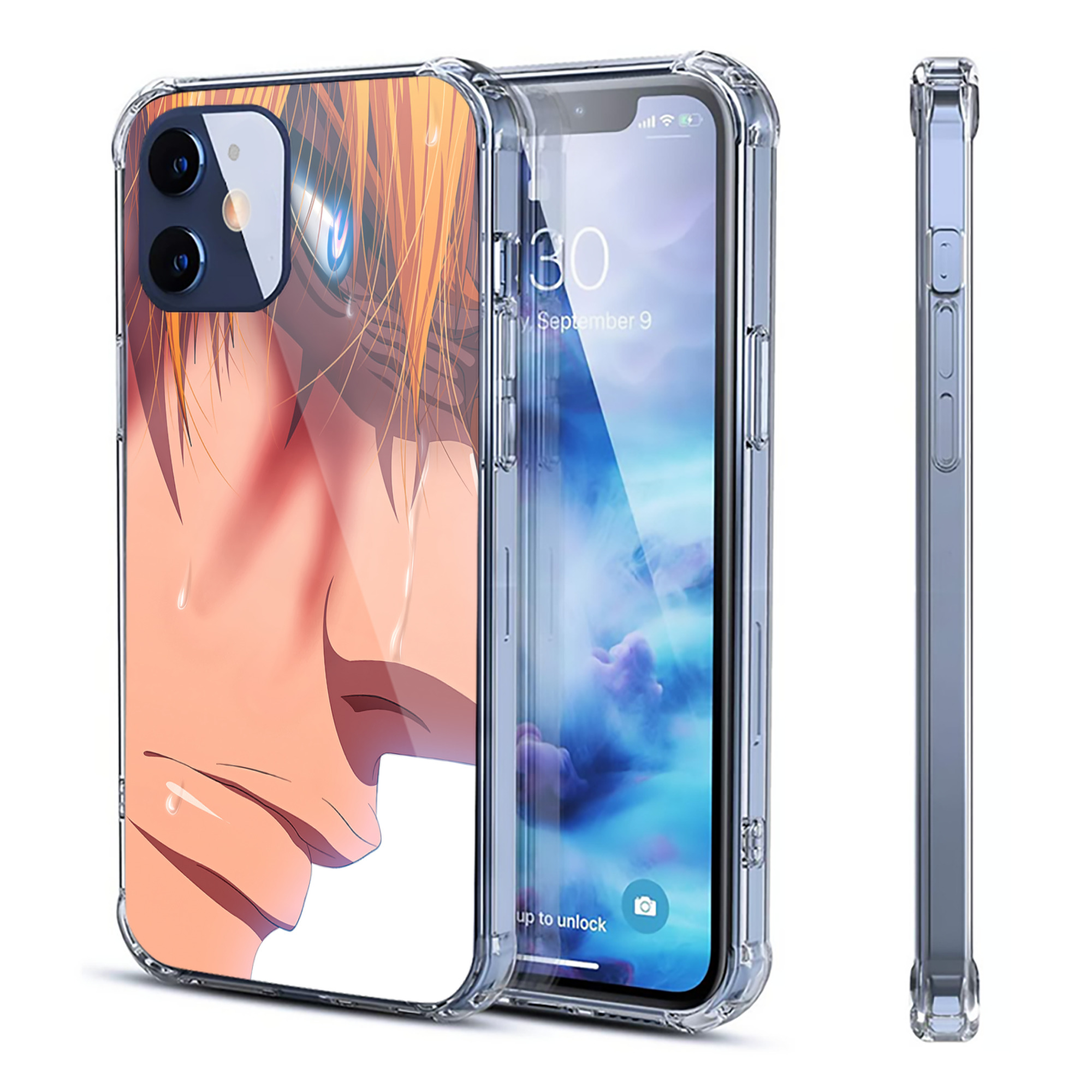 （画像用） ブリーチ BLEACH 【iPhone 12シリーズ対応】透明スマホケース（クリアソフトケース）